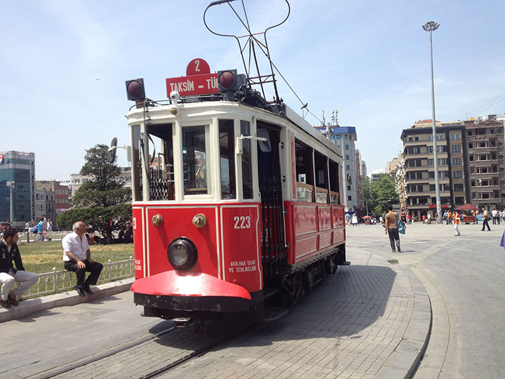 Istanbul Tramway Taksim